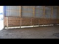DIY Horse Arena Wall, and Aluminum Gates DIY Horse Arena Wall, and Aluminum Gates