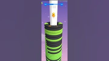 STACK BALL 3D GAME SHORT VIDEO #shors #shortsfeed #stackballlive #stackball#stackballgame#rdvaiyt