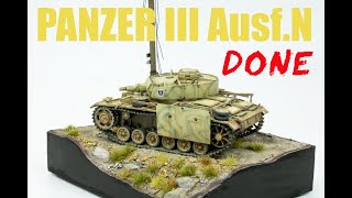 Panzer III Ausf N finished | 1/48