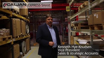 Caljan | EXPRESS Snoot at LogiMAT 2017 | Efficient Way to Handle Parcels