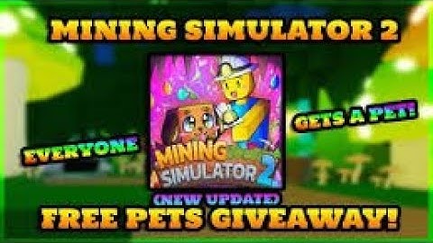 Mining simulator 2 Giveaway!!