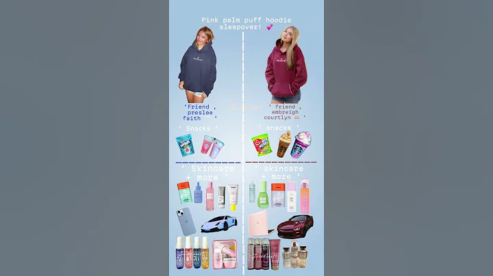 ‘ pink palm puff hoodie sleepover! 🫶🏼 , dont steal! , #pinkpalmpuffhoodie @pinkpalmpuff #5k?
