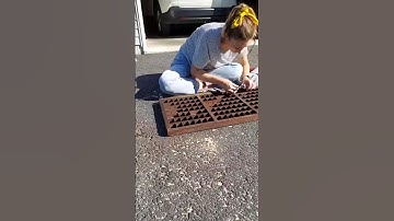 Printer Tray Turned Wall Display