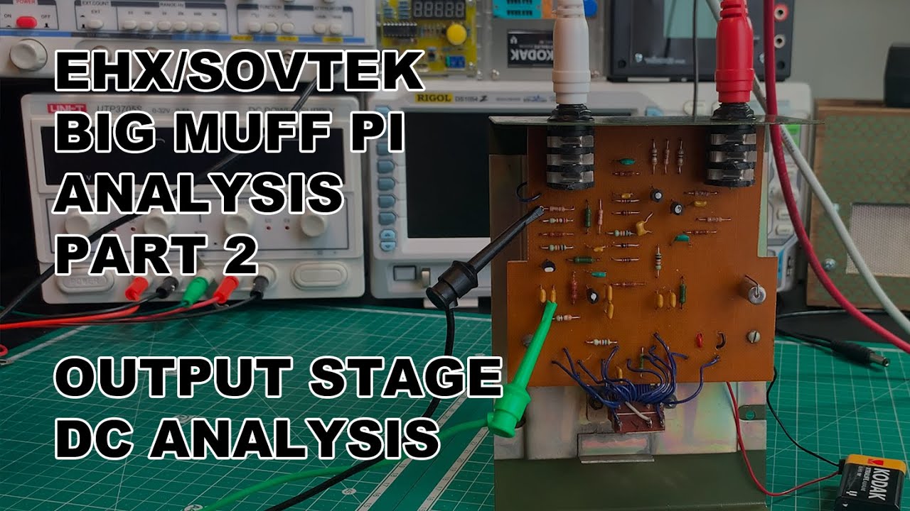 EHX BMP - Analysis Part 2 - Output Stage - DC Analysis - YouTube