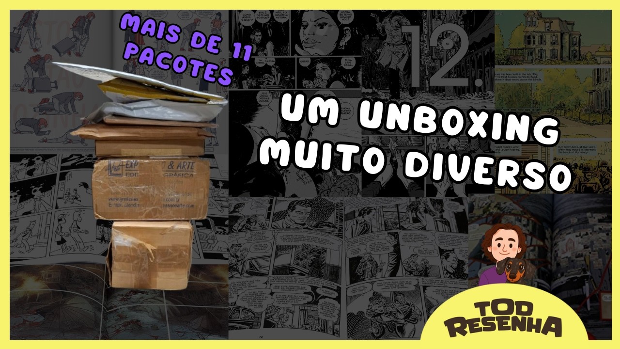 UM UNBOXING MUITO DIVERSO!!
