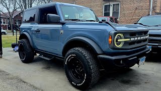 Installing NEW WHEELS On My 2 Door Ford Bronco!!!