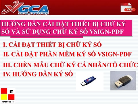 HƯỚNG DẪN CÀI ĐẶT CHỮ KÝ SỐ VGCA VÀ PHẦN MỀM VSIGN PDF