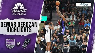 DeMar DeRozan highlights: Watch Kings forward score 27 points in