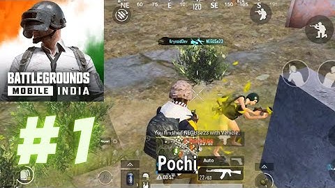 Battleground Mobile India Gameplay Walkthrough Part 1 (Android/iOS) No Commentary