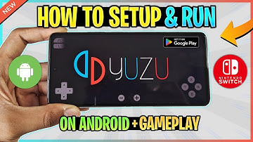 How To Setup Yuzu Emulator For Android | New Nintendo Switch Emulator + Gameplay!