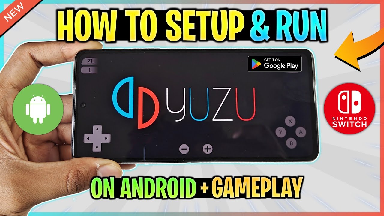 How To Setup Yuzu Emulator For Android  New Nintendo Switch Emulator +  Gameplay! 