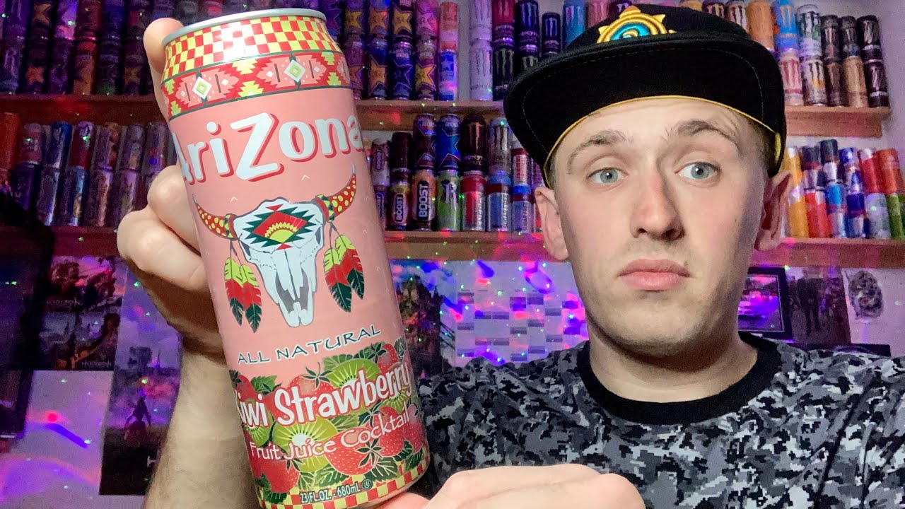 Drink Review Arizona Kiwi Strawberry YouTube