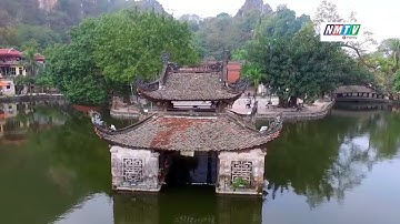 Chùa Thầy - Quốc Oai -  Hà Nội  flycam toàn cảnh