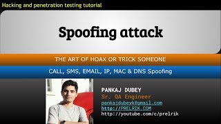 Famous Spoofing attack tutorial - how to spoof Email, caller ID, GPS, IP address Wealth