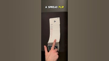 Ribbon Spread Flip - Tutorial #magic #tutorial #shorts #magictricks