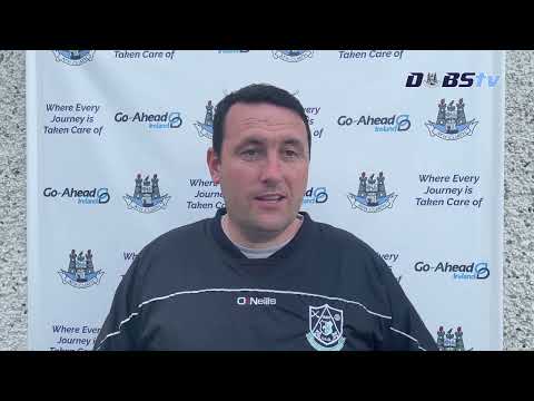 Lucan Sarsfields manager Cathal Fenton speaks to DubsTV after win over Craobh Chiaráin