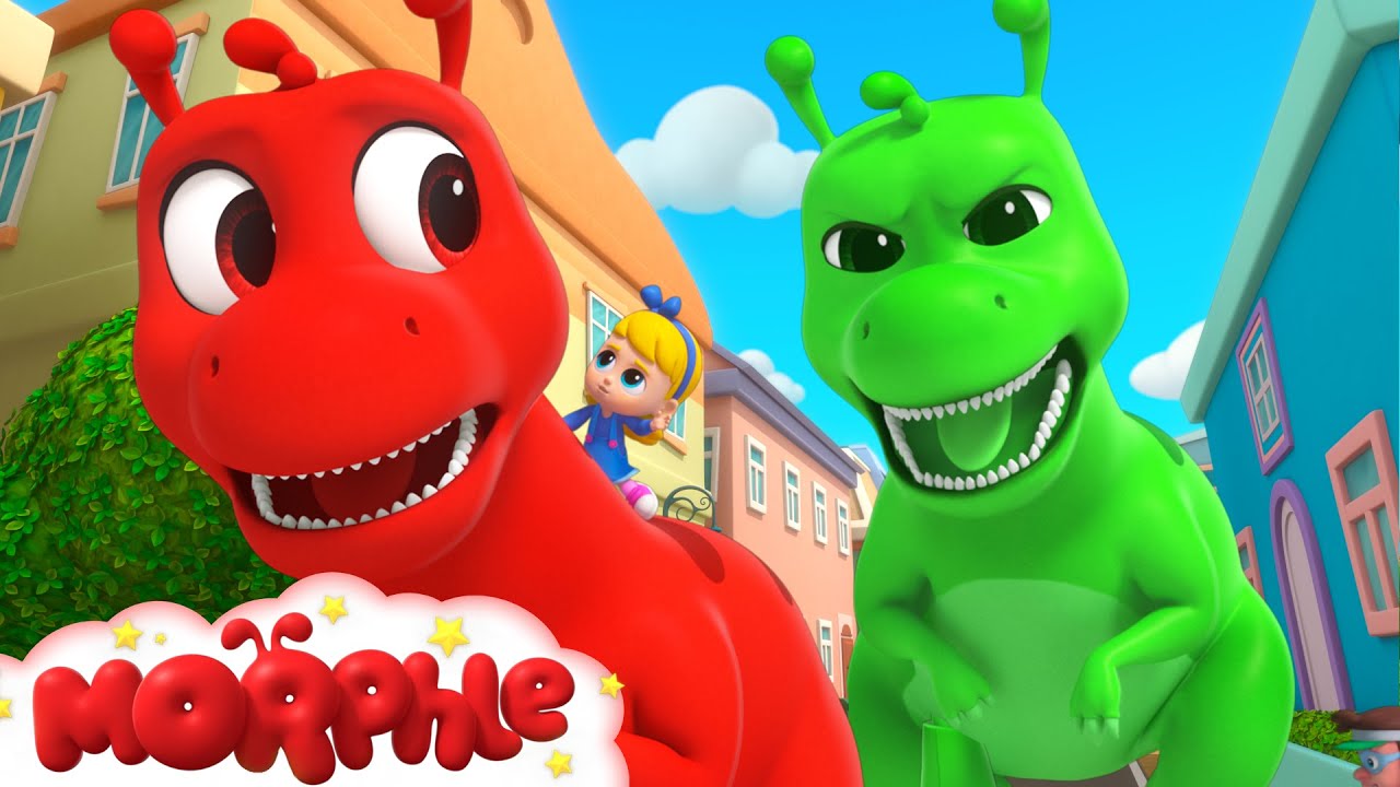 The Orphle Bandits - Morphle Dinosaurs, TRex | Cartoons for Kids | My Magic Pet Morphle