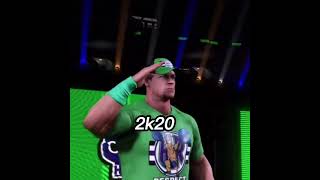 L'évolution de john cena 😍🔥