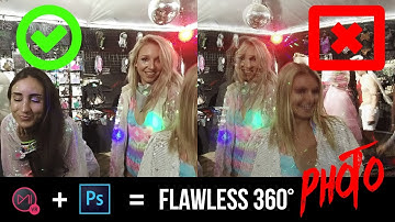 Mistika VR + Photoshop CC 2018 - stitch and edit flawless 360 degree panorama photo how to | Part 1