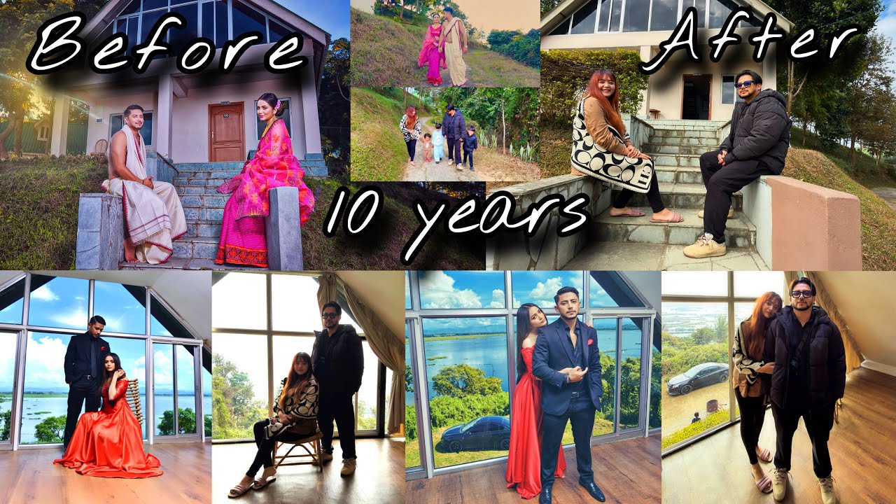 Our journey Before & After 10 years ❤️|matamse houkhiba khanghoude|short video