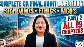 Details CA Final Audit Marathon: The Only Revision You Need for Nov 2026 News