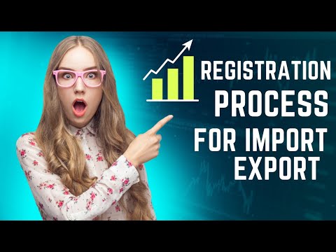 Registration process for import export business