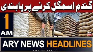 ARY News 1 AM Headlines 20th May 2024 | Punjab Government to stop wheat smuggling