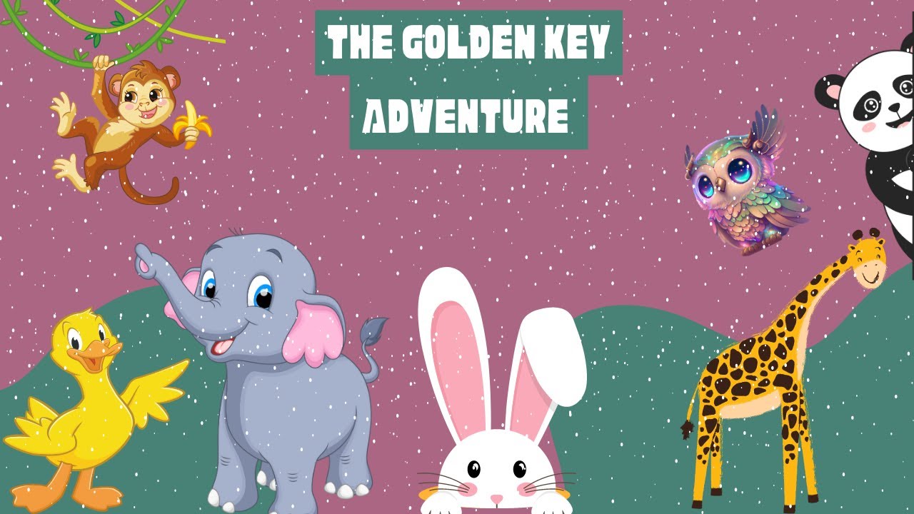 Cartoonville Chronicles: The Golden Key Adventure | kids cartoon | Animals Cartoons | Story | Kids