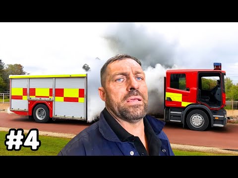 REBUILDING A FIRE ENGINE THAT WAS CUT IN HALF!!