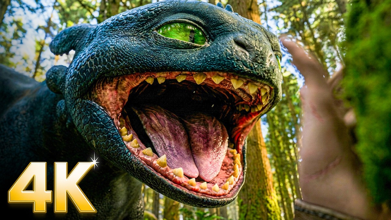 Toothless Going Invisible The Moment Hiccup Lets Toothless Go Free | How to Train Your Dragon ...
