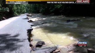 Storms Cause Damage in Alleghany County