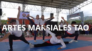 ARTES MARCIALES TAOISTAS PRESENTACION DÍA DEL NIÑO EN CHARALA SANTANDER COLOMBIA NIÑEZ ABRIL 26