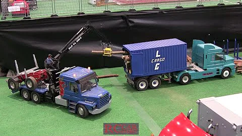 Modelltech Sinsheim 2016 - part 6 - RC TRUCKS and CONSTRUCTION MACHINES