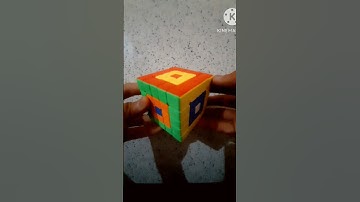 dot in dot in dot pattern on 5x5 rubik
