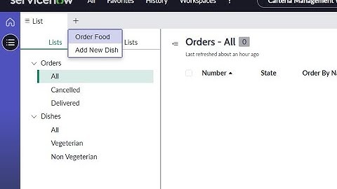 Tab Configuration Workspace