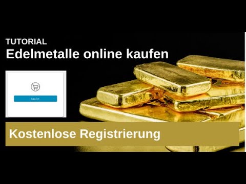 TUTORIAL Teil 1 - AUVESTA - Kostenlose Registrierung - Gold und Silber kaufen