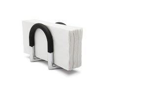 Swivel Napkin Holder Available here: http://www.umbra.com/cad/squeeze-napkin-holder Design: Jordan Murphy.