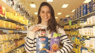 Inside an Italian supermarket