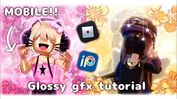 HOW TO MAKE A GLOSSY GFX ON MOBILE!!😱✨(FREE) 5K SPECIAL #capcut #roblox #viralvideos