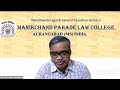 Online Lecture Series on "Indian Penal Code" - Dr. Bajirao Rajwade