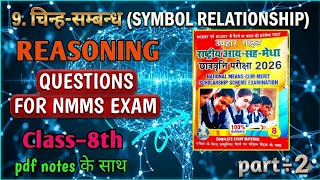 nmms reasoning symbol relationship ka #shortvideo #education
