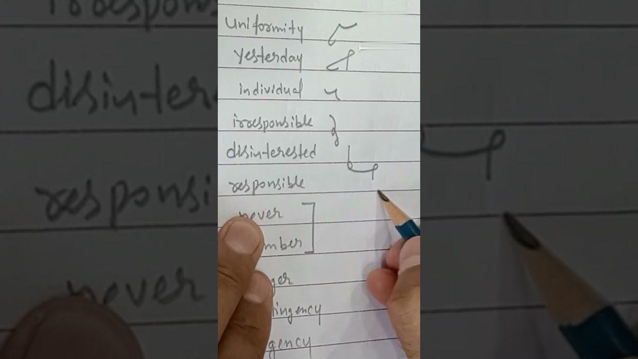 shorthand General Contraction 🔰🔰/