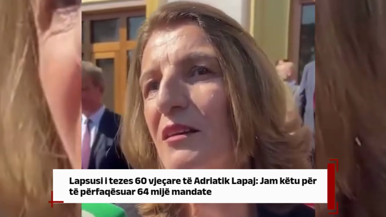 Lapsusi i tezes 60 vjeçare të Adriatik Lapaj: Jam këtu për të përfaqësuar 64 mijë mandate