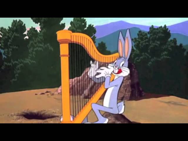 Bugs Bunny on the Harp class=