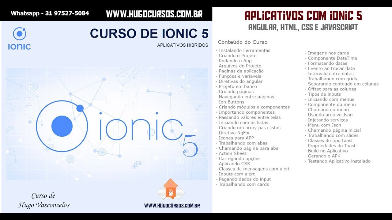 Curso de Ionic 5 - Aula 07 - Funções e Variaveis - YouTube