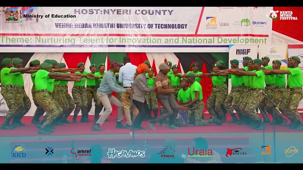 muthoni ( karish mwana wa embu) performed by  NYS KMF 2023