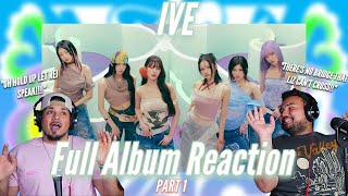 IVE "IVE SWITCH" FULL ALBUM REACTION Part 1!!! 'HEYA' MV, 'Accendio', 'Blue Heart', & 'Ice Queen'!!!