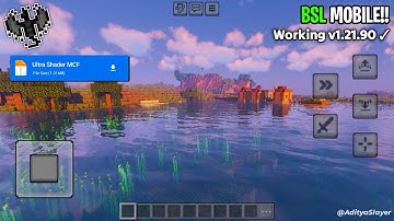 Bsl Shader Minecraft PE 1.21 / 1.21.90 😍 | Render Dragon [ 100 % Working ]