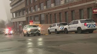 Hostage situation over at Drury Hotel; suspect in custody