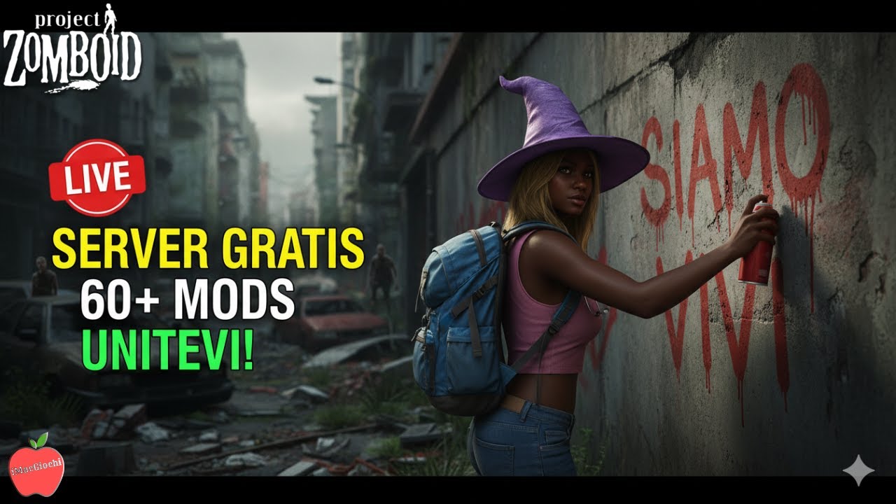 LA MOD DEI GRAFFITI! 🧟‍♂️ Project Zomboid Moddato | LIVE #12